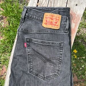 Levi's Men's Black Jeans 514 30x30